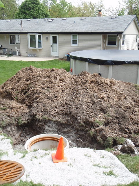Catch basins are a great idea when dealing with large amounts of water. - Bob's Grading Milwaukee